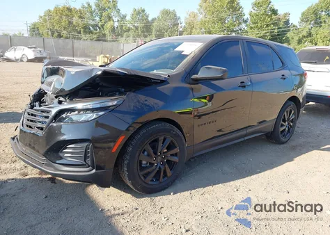 2024 Chevrolet Equinox Fwd Ls from USA, damaged, VIN 3GNAXHEG2RL255809